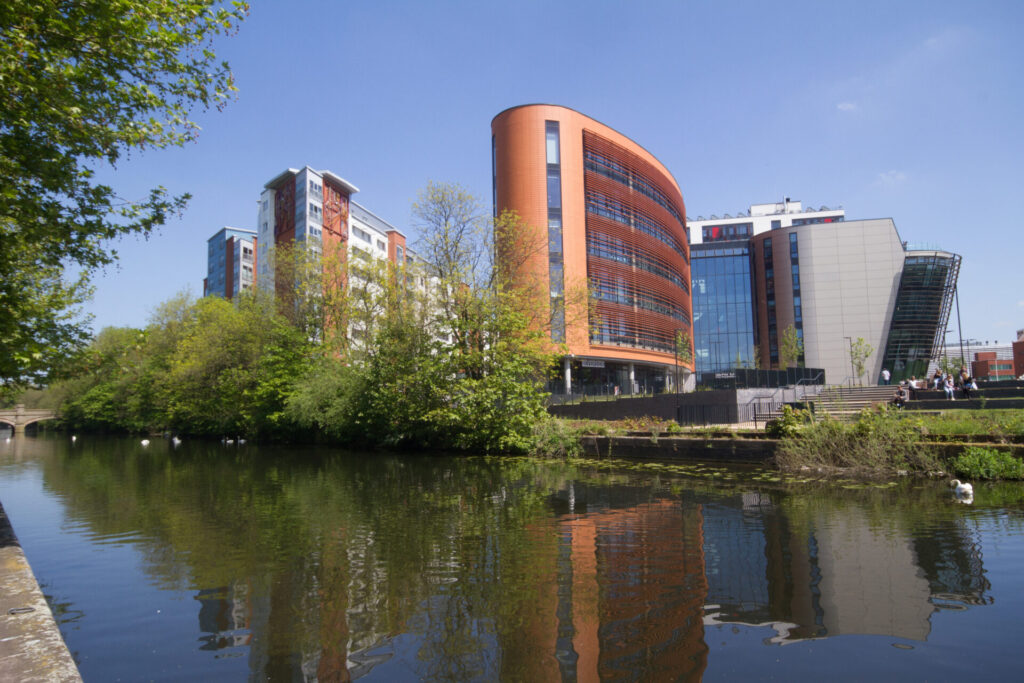 Leicester University campus