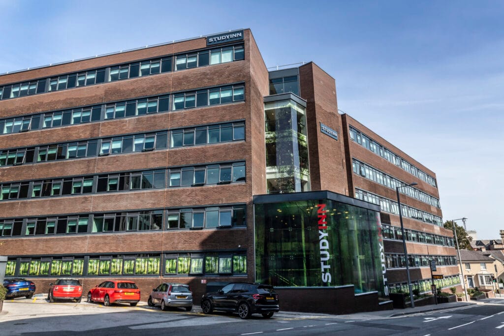 Study Inn Talbot Street student accommodation building, Nottingham