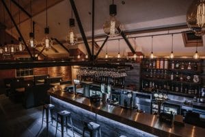 The Rooftop bar at the Brick & Bream