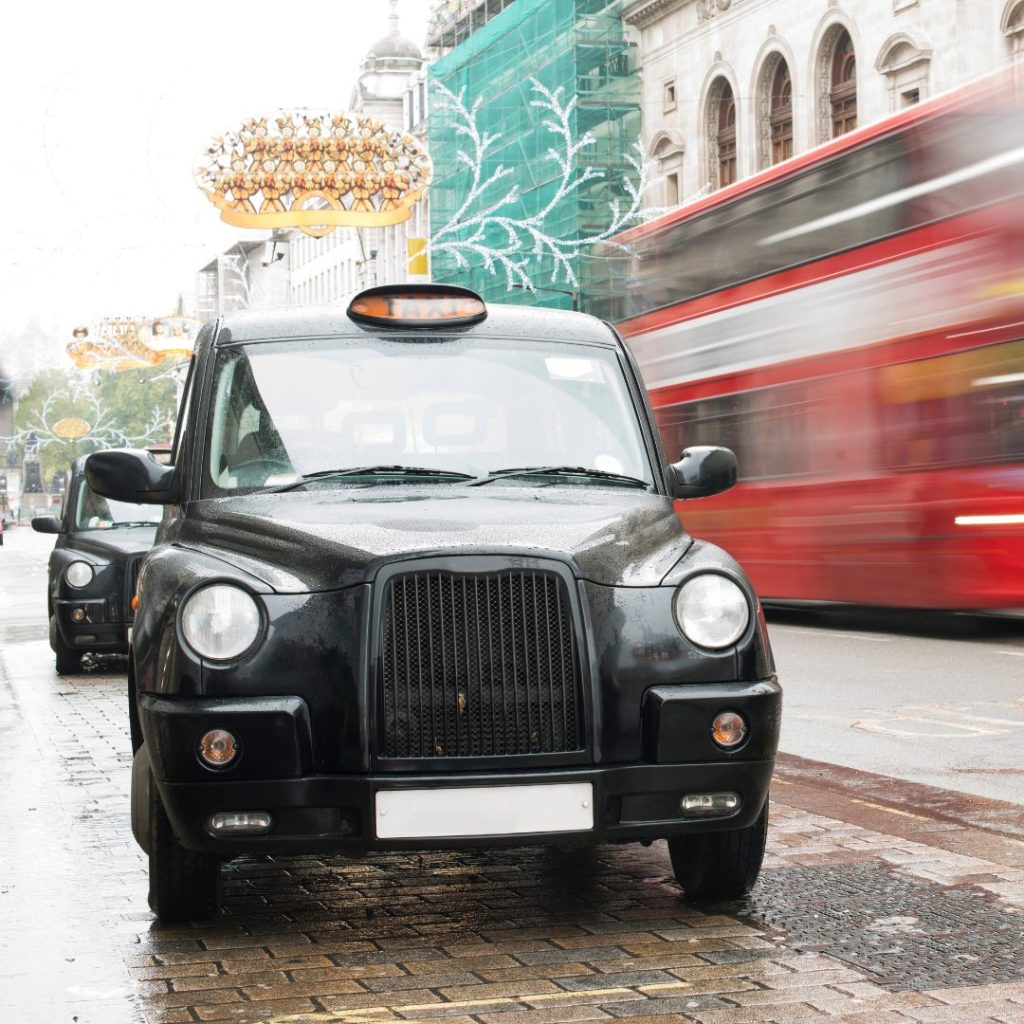 Transport for students in Leicester, black cab