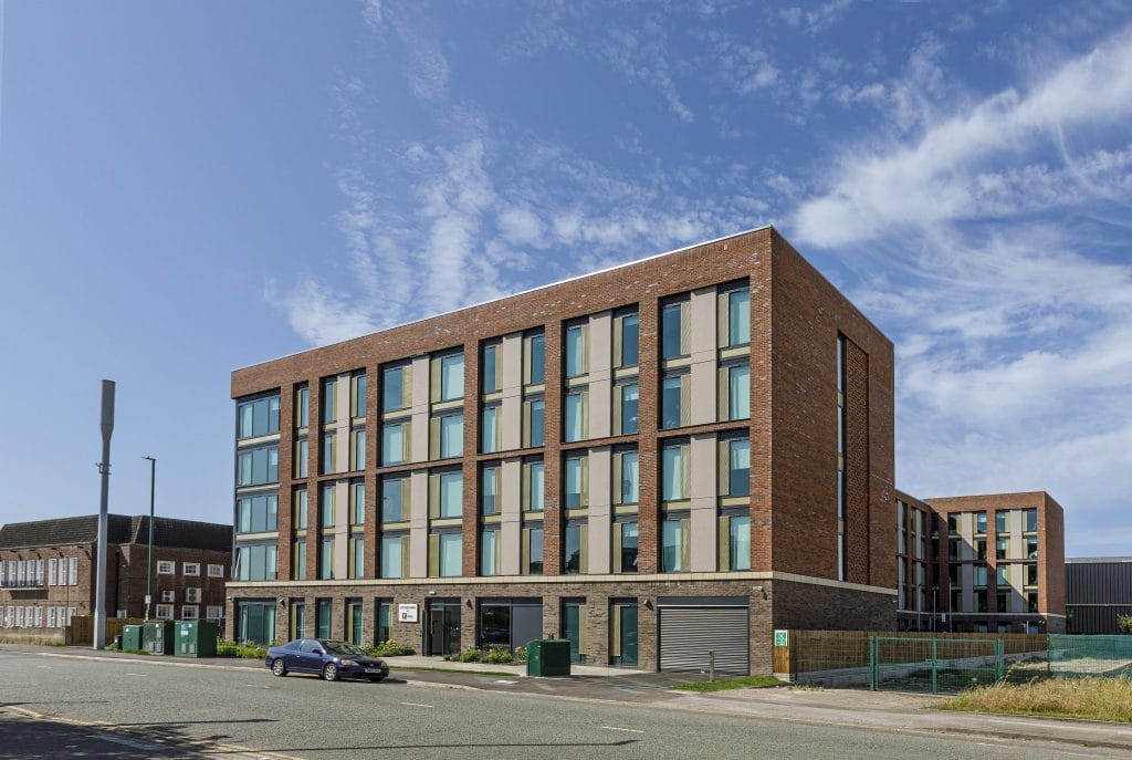 Study Inn Triumph House student accommodation building, Nottingham