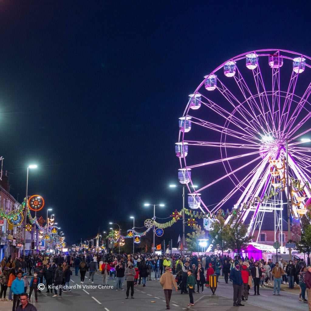 Leicester Christmas lights