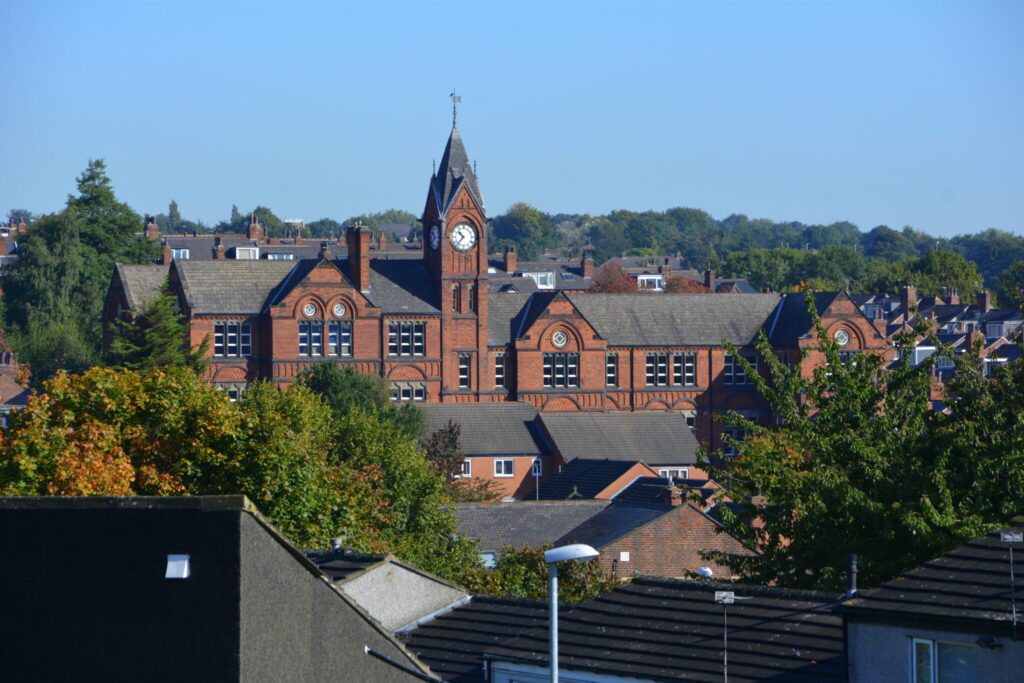 Woodhouse area in Leeds, pictured on a sunny day.