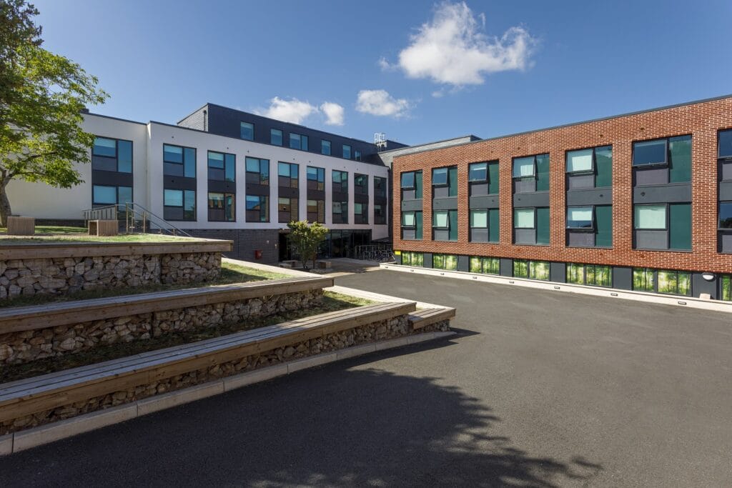 Study Inn Walnut Gardens building in Exeter