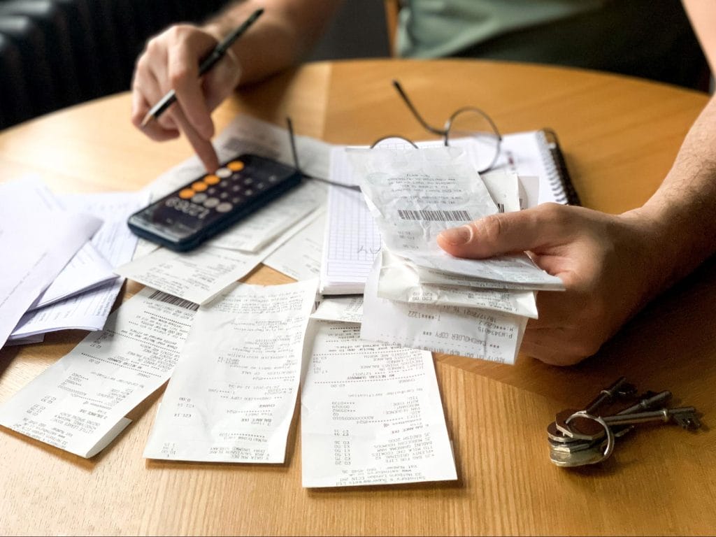 Student managing living expenses and budgeting in Loughborough