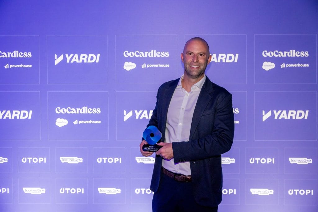 Matt Shakespeare, Study Inn's Managing Director Of Operations, receives Best In Class Award 2025